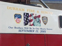Durham Fire & Rescue Decal
