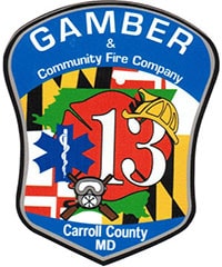 Gamber & Community Fire Company Carroll County MD Decal 2