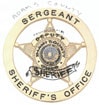 Sergeant Sheriff's Office Patch