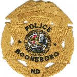 Boonsboro Maryland Police Officer Badge Patch