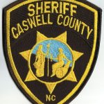 Caswell County North Carolina Sheriff Patch