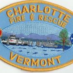 Charlotte Vermont Fire and Rescue Patch