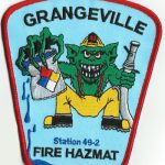 Grangeville Fire Hazmat Patch