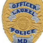 Laurel Maryland Police Officer Badge Patch