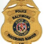 State of Maryland Baltimore Watershed Ranger Police Badge Patch