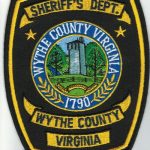 Wythe County Virginia Sheriff's Department Patch